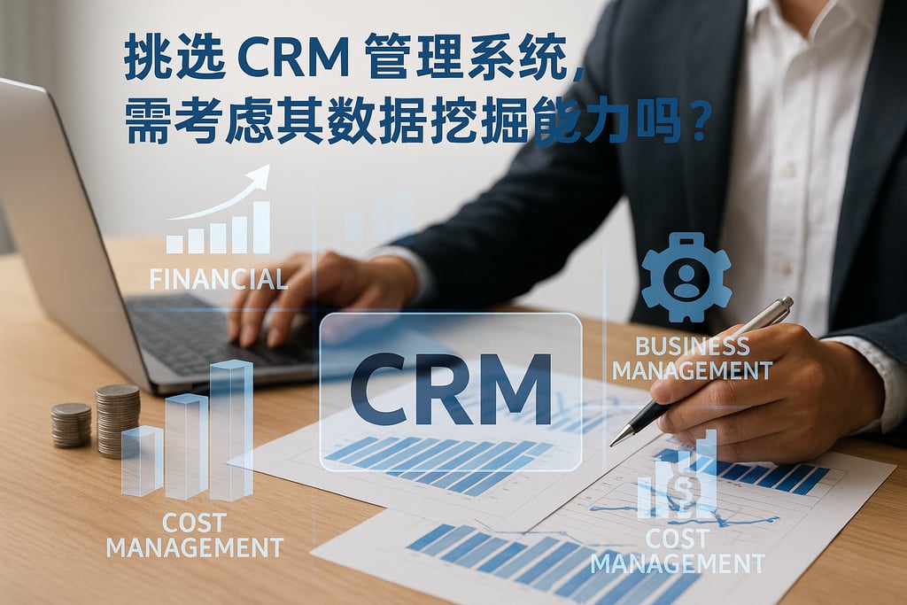 挑选 CRM 管理系统，需考虑其数据挖掘能力吗？